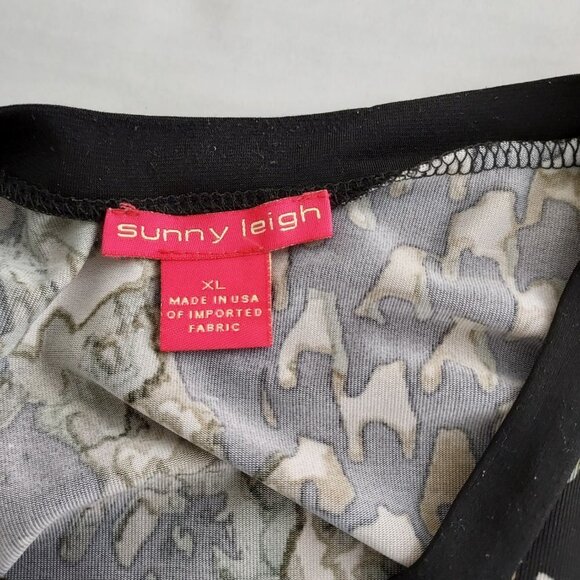 Sunny Leigh Long Sleeve Chiffon Hem Top - Picture 10 of 10